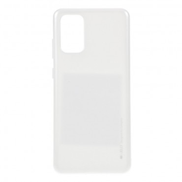 TPU gel maska Goospery iJelly Case za Samsung Galaxy S20 Ultra - srebrna