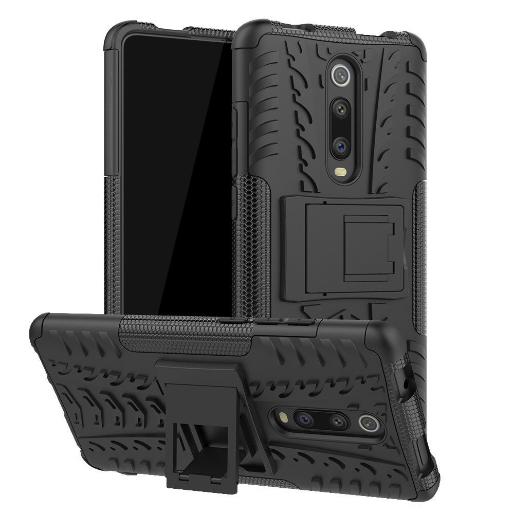 Hibridna TPU gel maska"Tough" za Xiaomi Redmi K30 / Poco X2 - crna