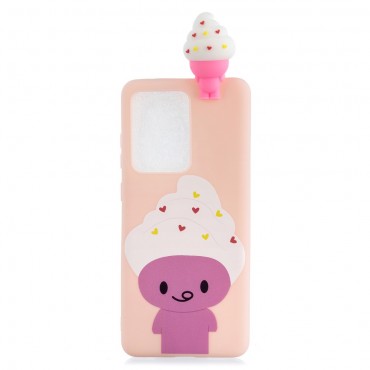 TPU gel maska  "3D Cute IceCream" za Huawei P40 Pro