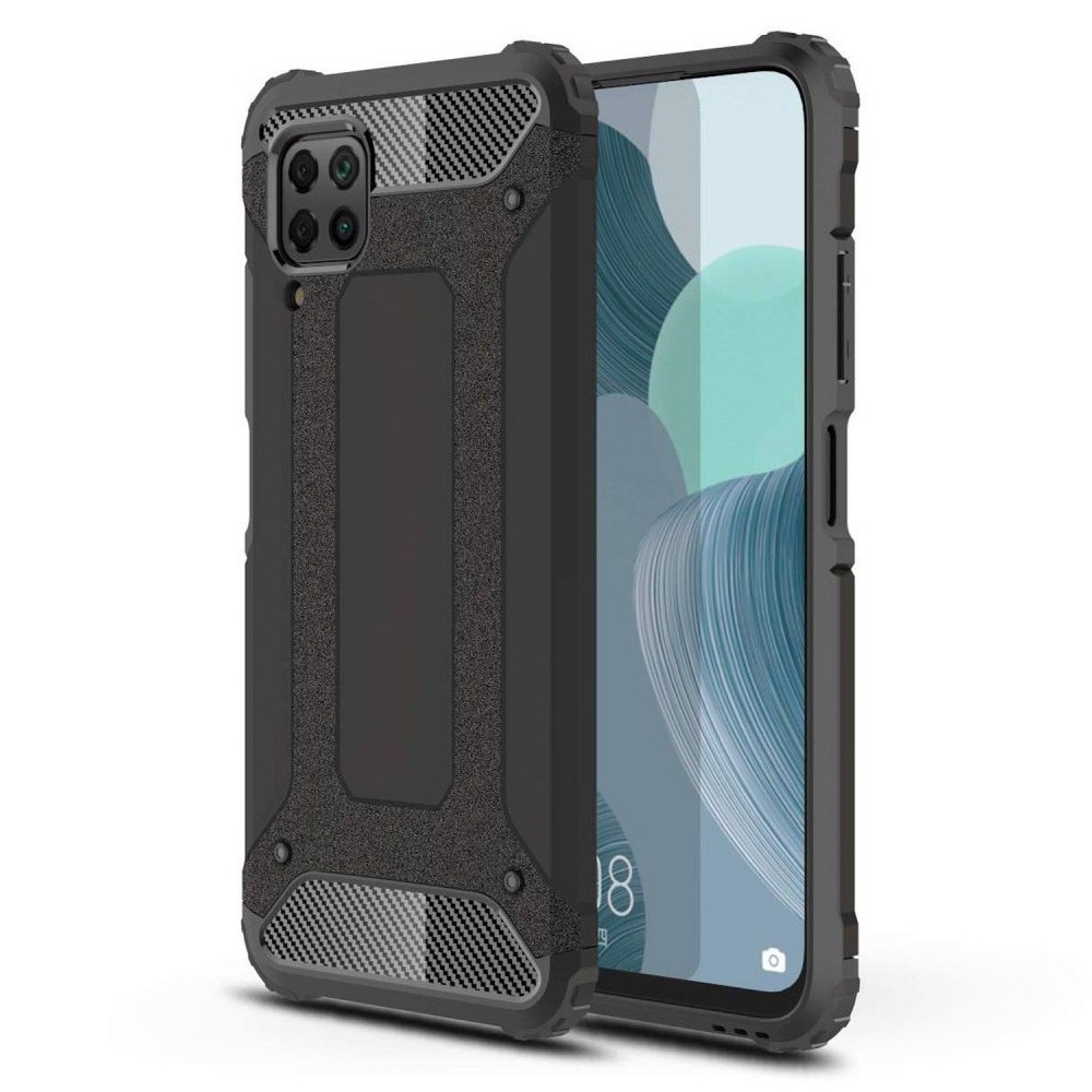 Robusna maska "Rock" za Huawei P40 Lite - crna
