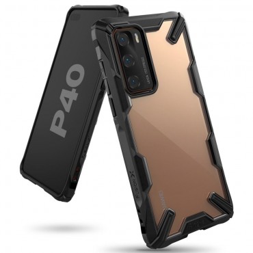 Maska Ringke "Fusion X" za Huawei P40 - black