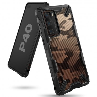 Maska Ringke "Fusion X Design" za Huawei P40 - camo black
