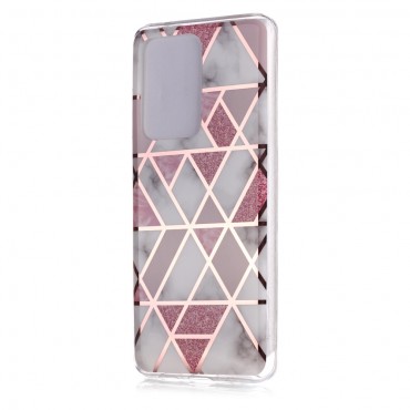 TPU gel maska "Metal Marble" za Samsung Galaxy S20 Ultra - bijela