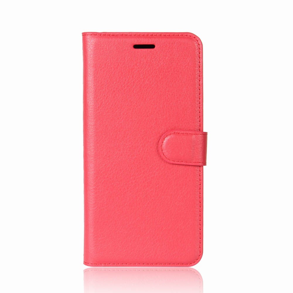 Elegantna torbica "Litchi" za iPhone SE 2022 / iPhone SE 2020 - crvena