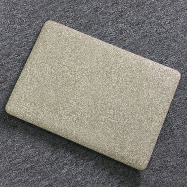 Tvrda TPU maska "Glitter" za MacBook Air 16 inch 2020 - zlatne boje