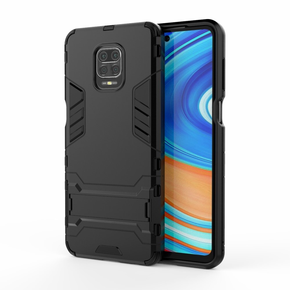 Robusna maska "Impact X" za Xiaomi Redmi Note 9S / Redmi Note 9 Pro / Redmi Note 9 Pro Max - crna