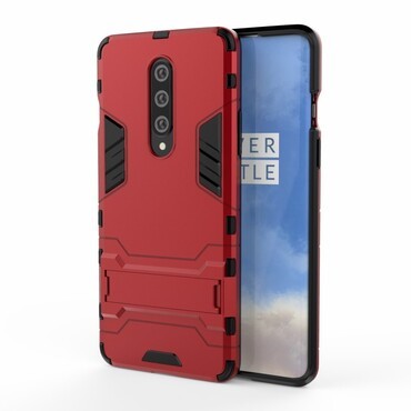 Robusna maska "Impact X" za OnePlus 8 - crvena Robusna maska "Impact X" za OnePlus 8 - crvena