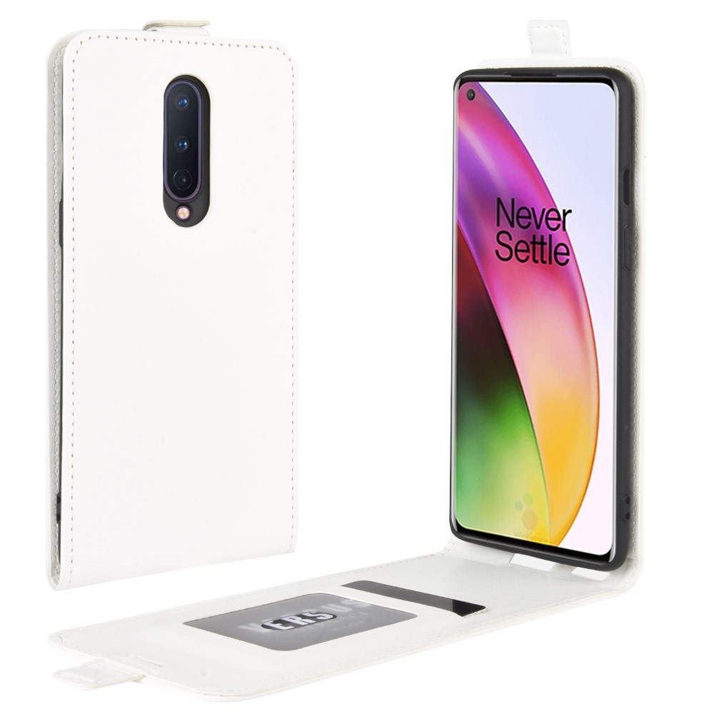 Modna flip torbica za OnePlus 8 - bijela