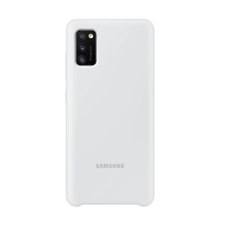 Originalna maska "Silicone Cover" za Samsung Galaxy A41 - bijela