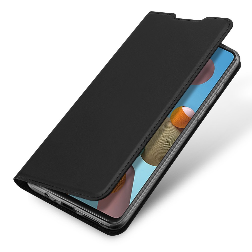 Modna torbica "Skin" za Samsung Galaxy A21s iz umjetne kože - crna