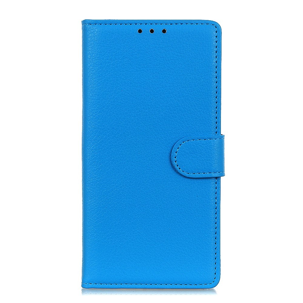 Elegantna torbica "Litchi" za Motorola Moto G8 - plava