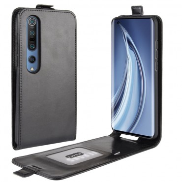 Modna flip torbica Xiaomi Mi 10 - crna