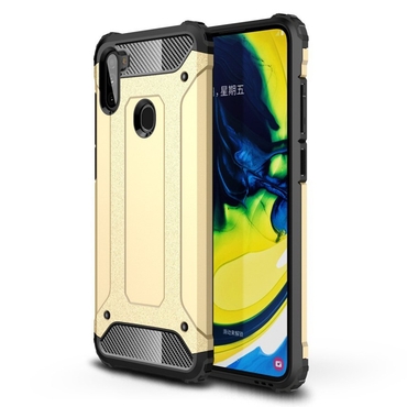 Robusna maska "Rock" Samsung Galaxy A11 - zlatne boje