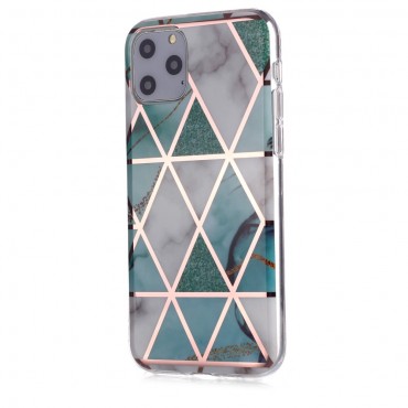 TPU gel maska "Metal Marble" za iPhone 11 Pro - plava