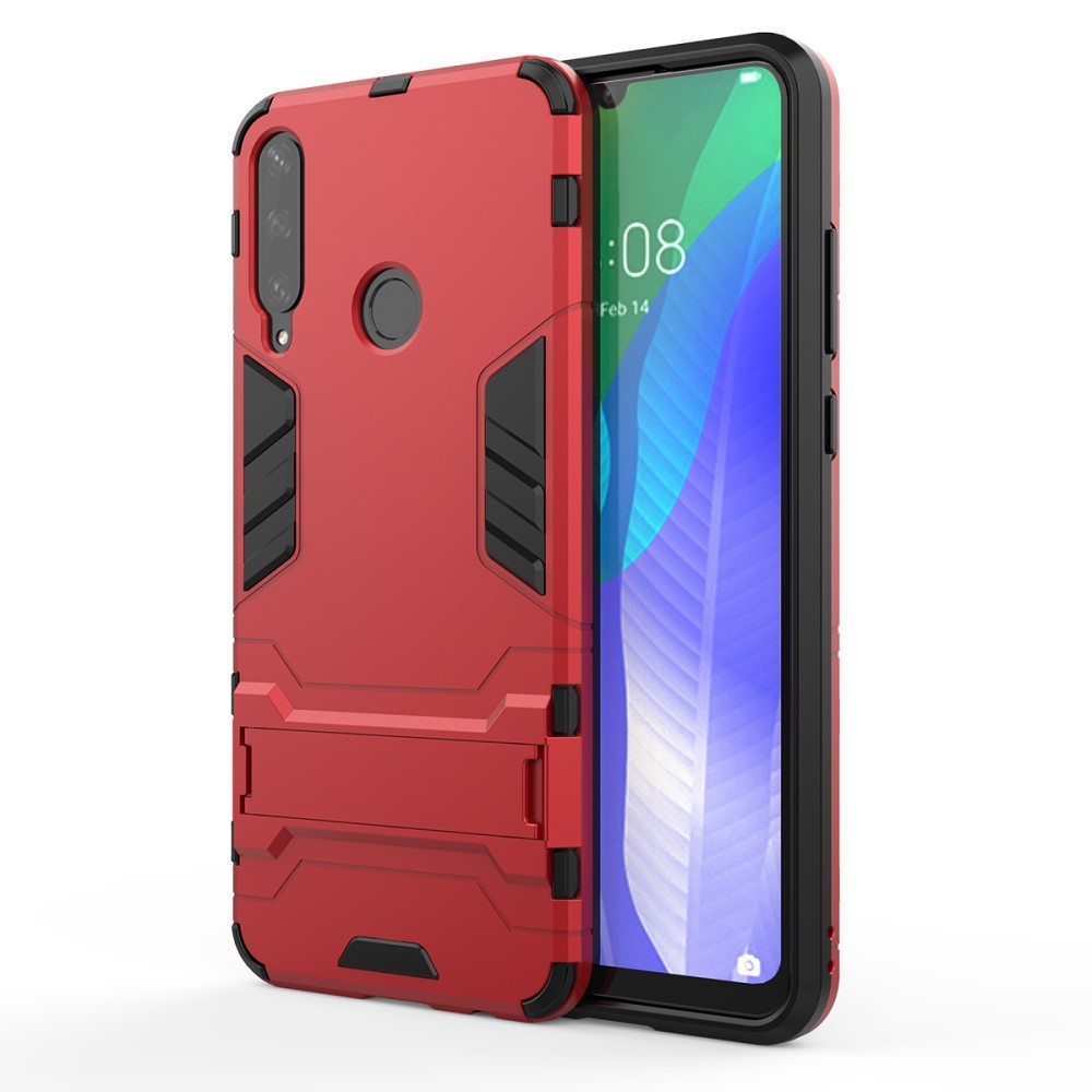 Robusna maska "Impact X" za Huawei Y6p - crvena