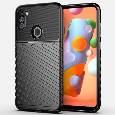 TPU gel maska "Titan X" za Samsung Galaxy A11 - crna