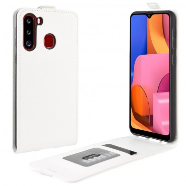 Modna flip torbica za Samsung Galaxy A21 - bijela