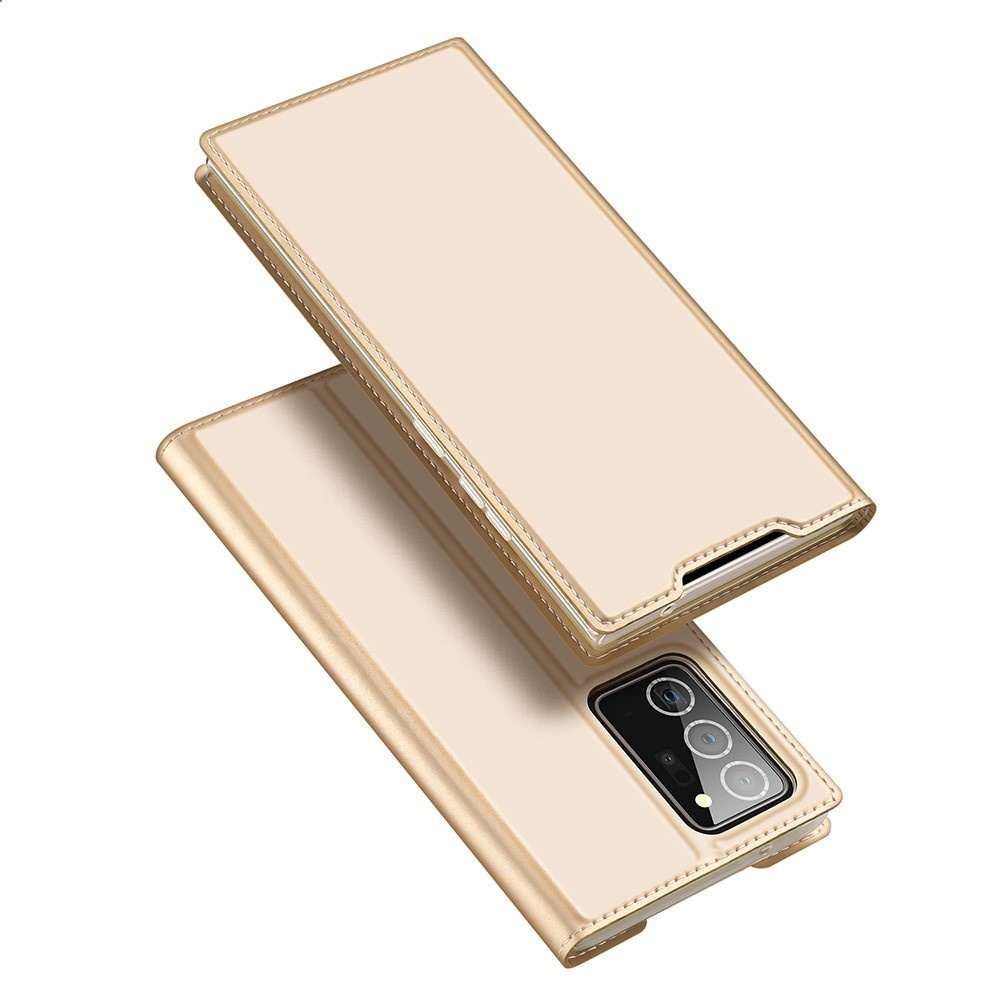 Modna torbica "Skin" za Samsung Galaxy Note 20 Ultra iz umjetne kože - zlatne boje
