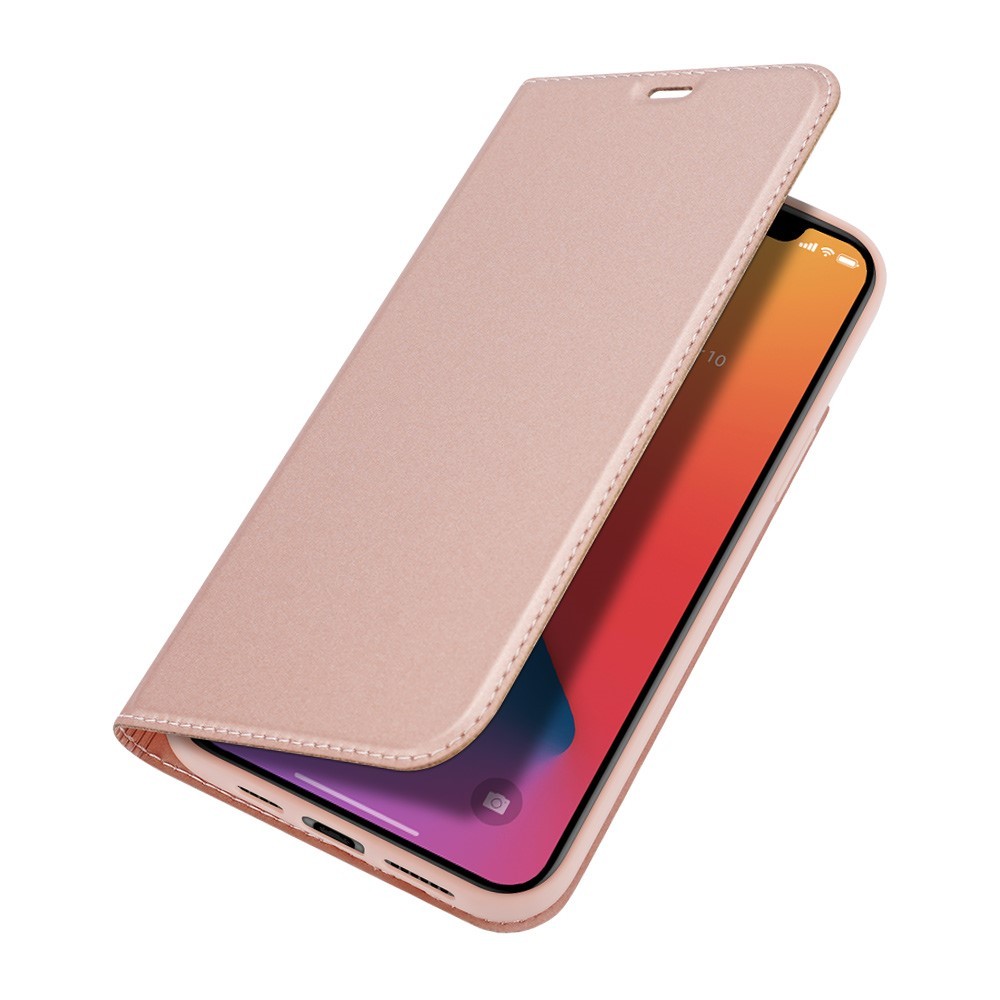 Modna torbica "Skin" za iPhone 12 Pro Max iz umjetne kože - ružičasta