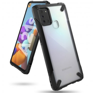 Maska  Ringke "Fusion X" za Samsung Galaxy A21s - black Maska  Ringke "Fusion X" za Samsung Galaxy A21s - black