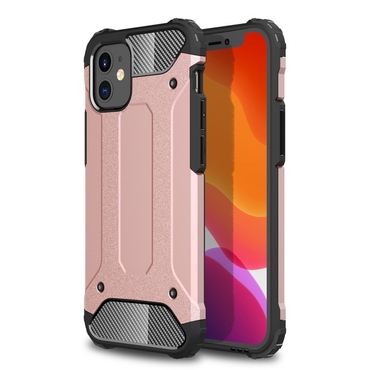 Robusna maska "Rock" za iPhone 12 Mini - ružičasta