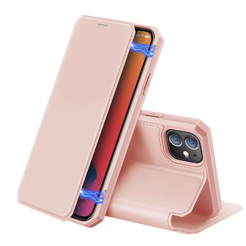 Modna torbica "Skin X" za iPhone 12 / iPhone 12 Pro iz umjetne kože - crna