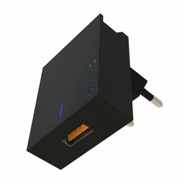 Zidni adapter za punjenje Swissten s SuperCharge ulazom 22.5 W - crna Zidni adapter za punjenje Swissten s SuperCharge ulazom 22.5 W - crna