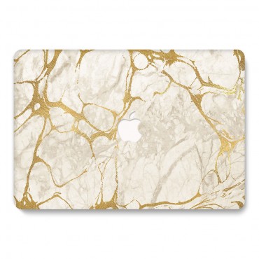Torbica za MacBook Pro 13“ 2nd Gen (A1425, A1502) Gradient - gold marble