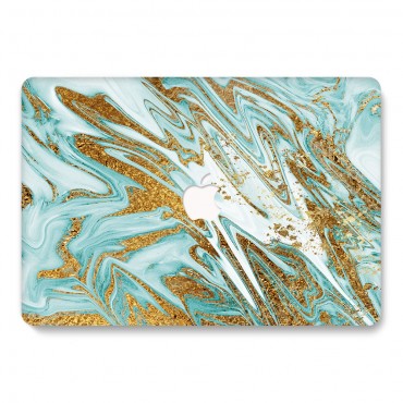 Torbica  za MacBook Pro 15“ 3rd Gen (A1398) Patterns - green marble