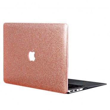 Torbica  za MacBook Pro 15“ (A1707, A1990) Glitter Leather - ružičasta Torbica  za MacBook Pro 15“ (A1707, A1990) Glitter Leather - ružičasta