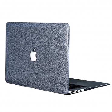 Torbica  za MacBook Pro 15“ (A1707, A1990) Glitter Leather - srebrna Torbica  za MacBook Pro 15“ (A1707, A1990) Glitter Leather - srebrna