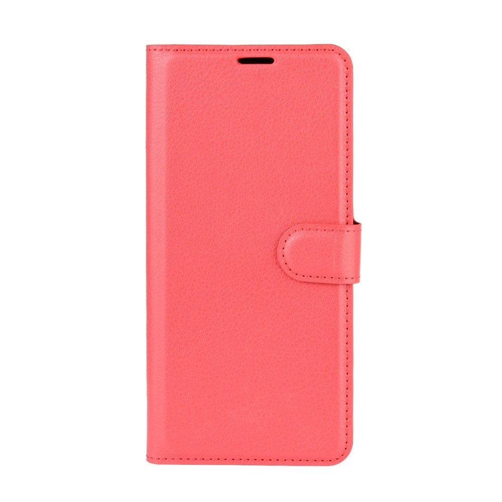 Elegantna torbica "Litchi" za Motorola Moto G8 Power Lite - bijelacrvena