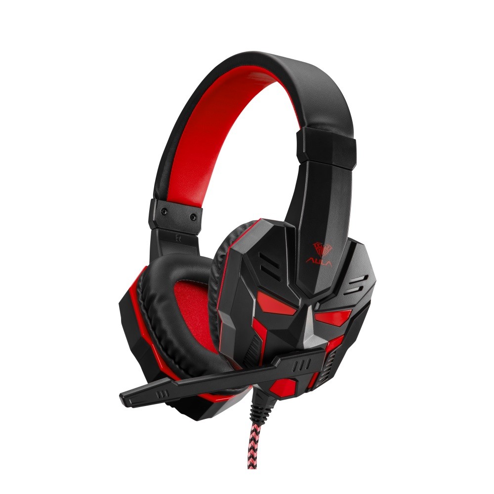 Bluetooth Gaming Over-Ear slušalice "Prime" - crvene