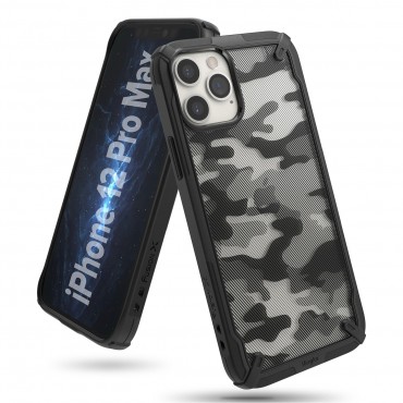 Maska Ringke "Fusion X Design" za iPhone 12 Pro Max - camo black