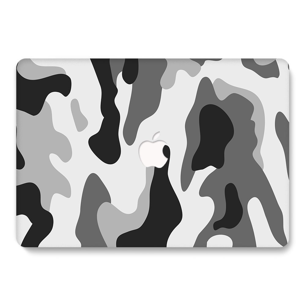 Torbica za MacBook Air 13″ 2nd Gen (A1466, A1369) Pattern - black camo