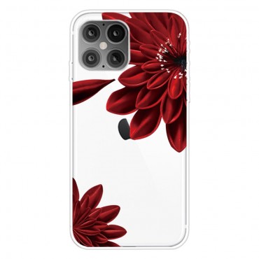 TPU gel maska "Red Dahlia" za iPhone 12 Pro Max