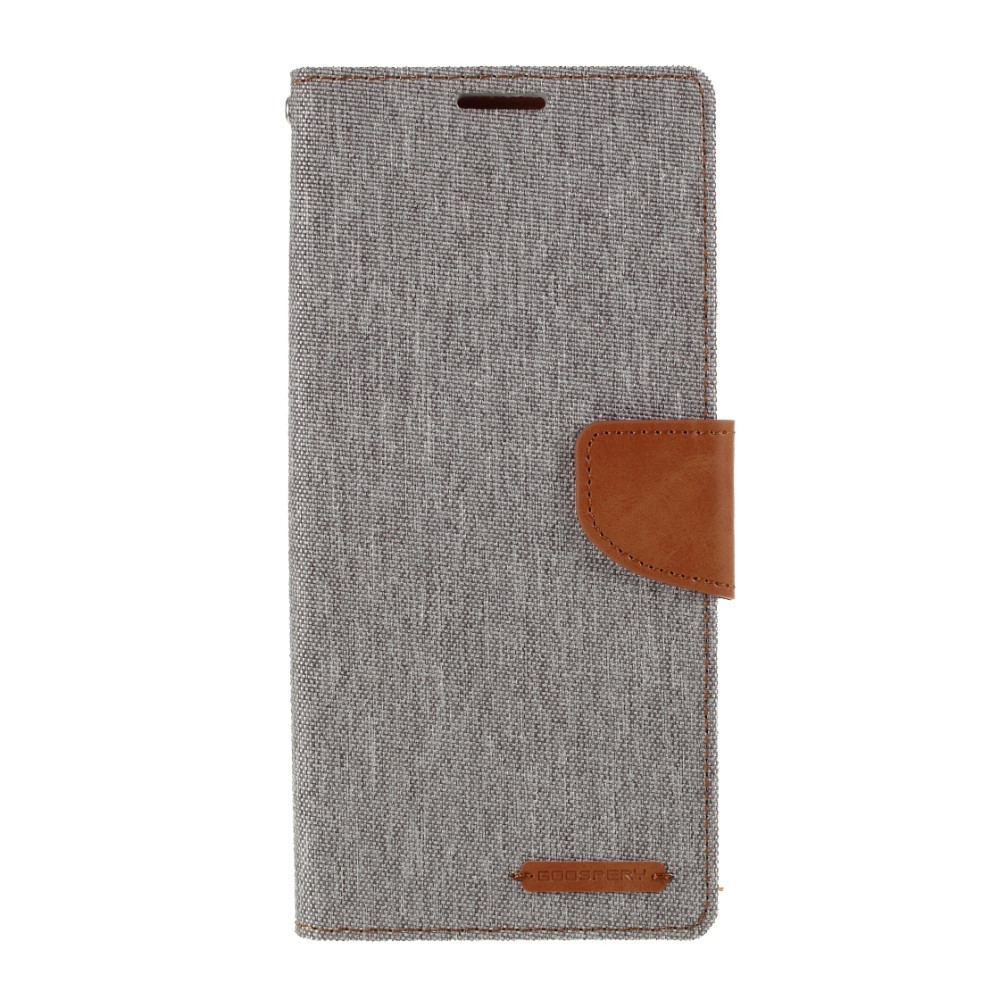 Torbica Goospery Canvas Diary za Samsung Galaxy Note 20 Ultra - siva