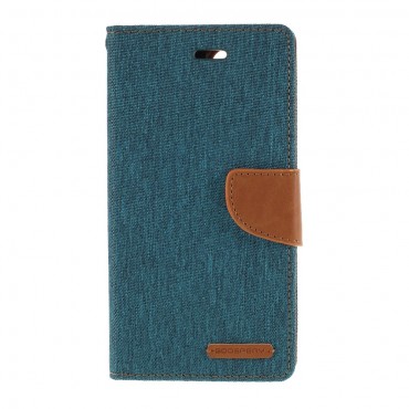Torbica Goospery Canvas Diary za iPhone 12 Mini - zelena