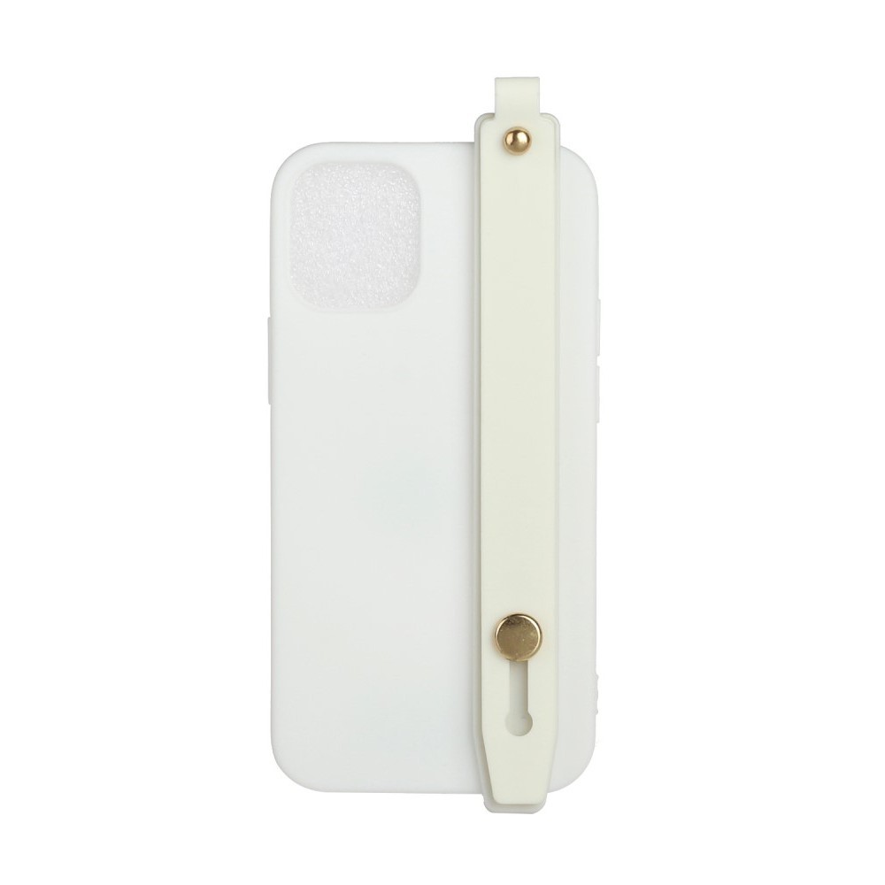 TPU gel maska "Handstrap" za iPhone 12 Mini - bijela