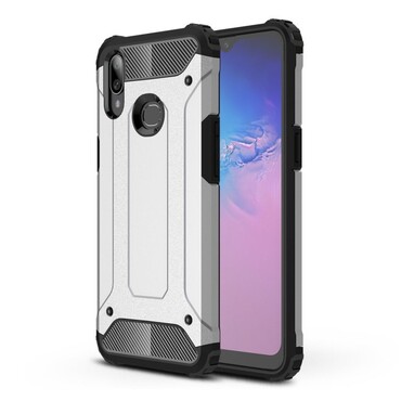 Robusna maska  "Rock" za Samsung Galaxy A10s - srebrna