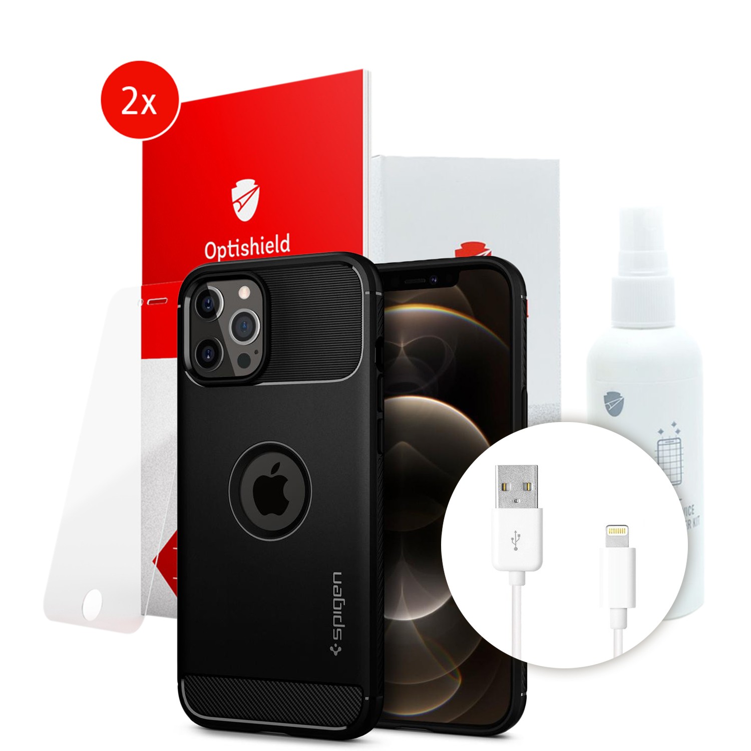 Rugged XXL 5Pack za iPhone 12 / iPhone 12 Pro