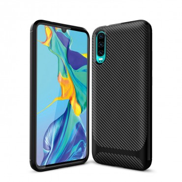Silikonska maska Carbon Shadow" za Huawei P40 Pro / P40 Pro Plus