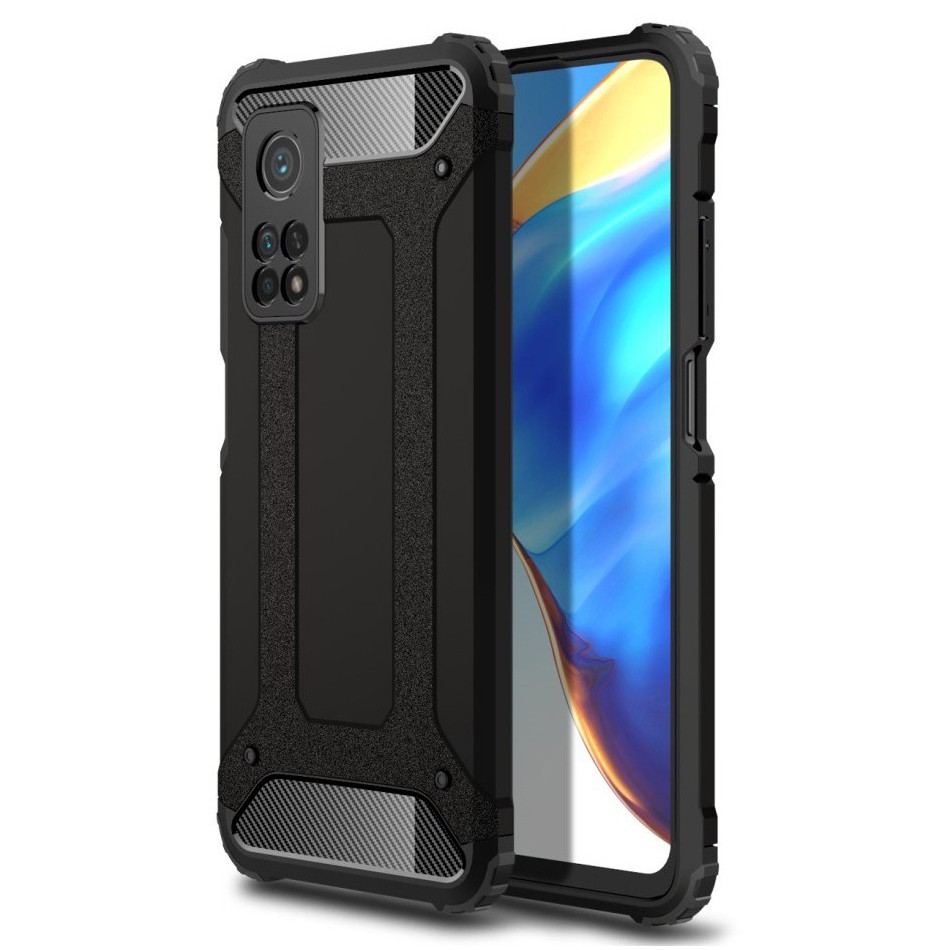 Robusna maska "Rock" za Xiaomi Mi 10T / Mi 10T Pro - crna