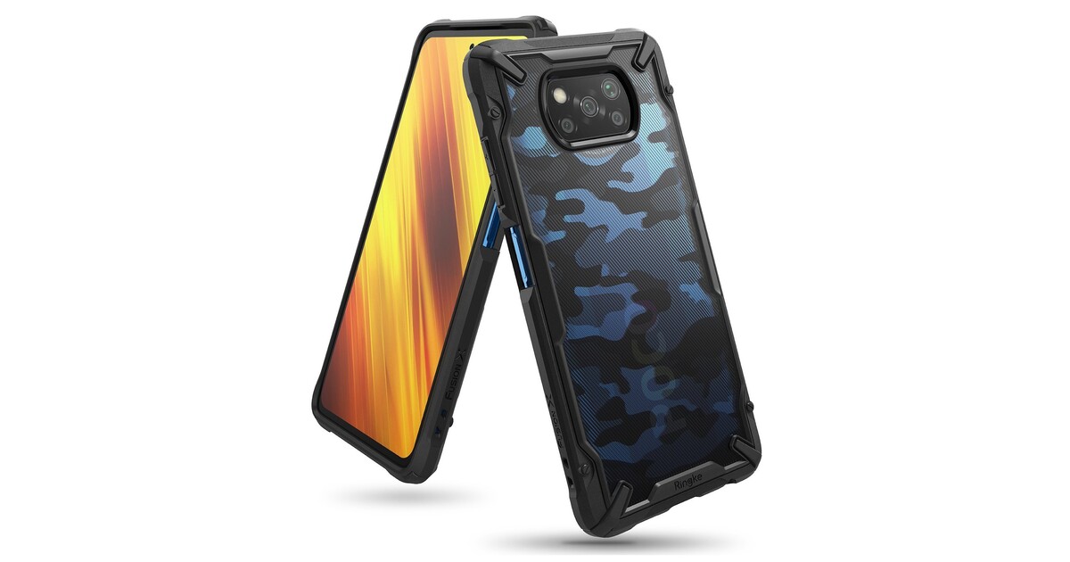 Maska Ringke Fusion X Design Za Xiaomi Poco X3 Nfc Poco X3 Pro Camo Bla 5130