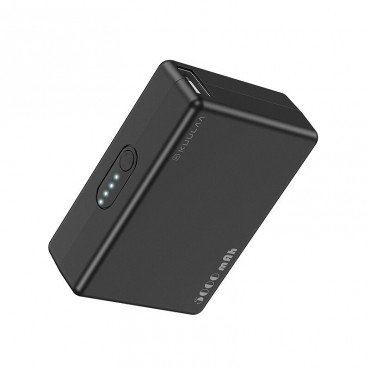 Power bank KL "Mini" primjeren za svaki džep - 5000 mAh - crni