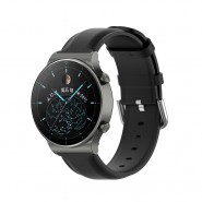 Remen za Huawei Watch GT2 Pro od prave kože - crni