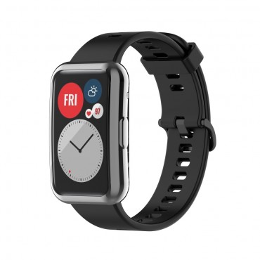 TPU gel maska za Huawei Watch Fit - siva