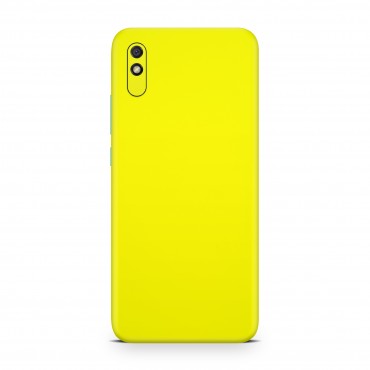 Skin za Xiaomi Redmi 9A EXO® by Optishield (2-pack) - neon yellow