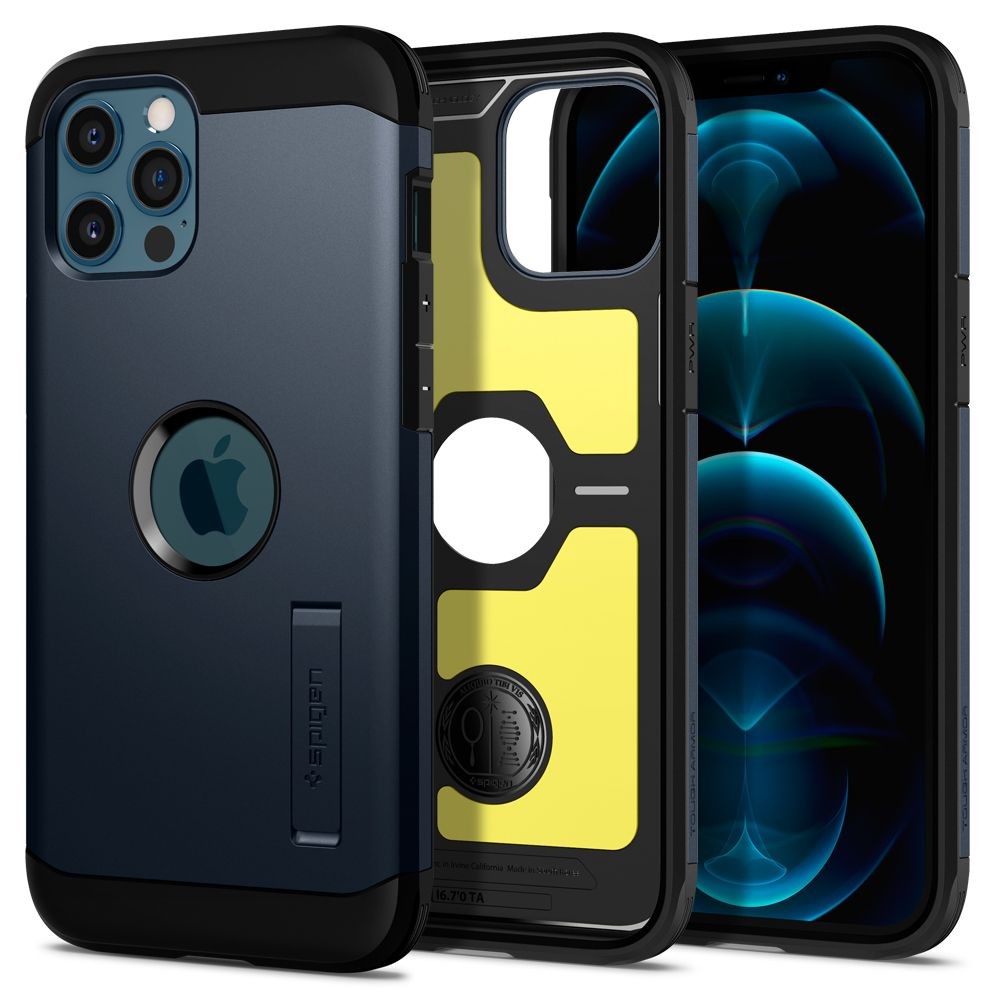 Maska Spigen "Tough Armor" za iPhone 12 Pro Max - metal slate