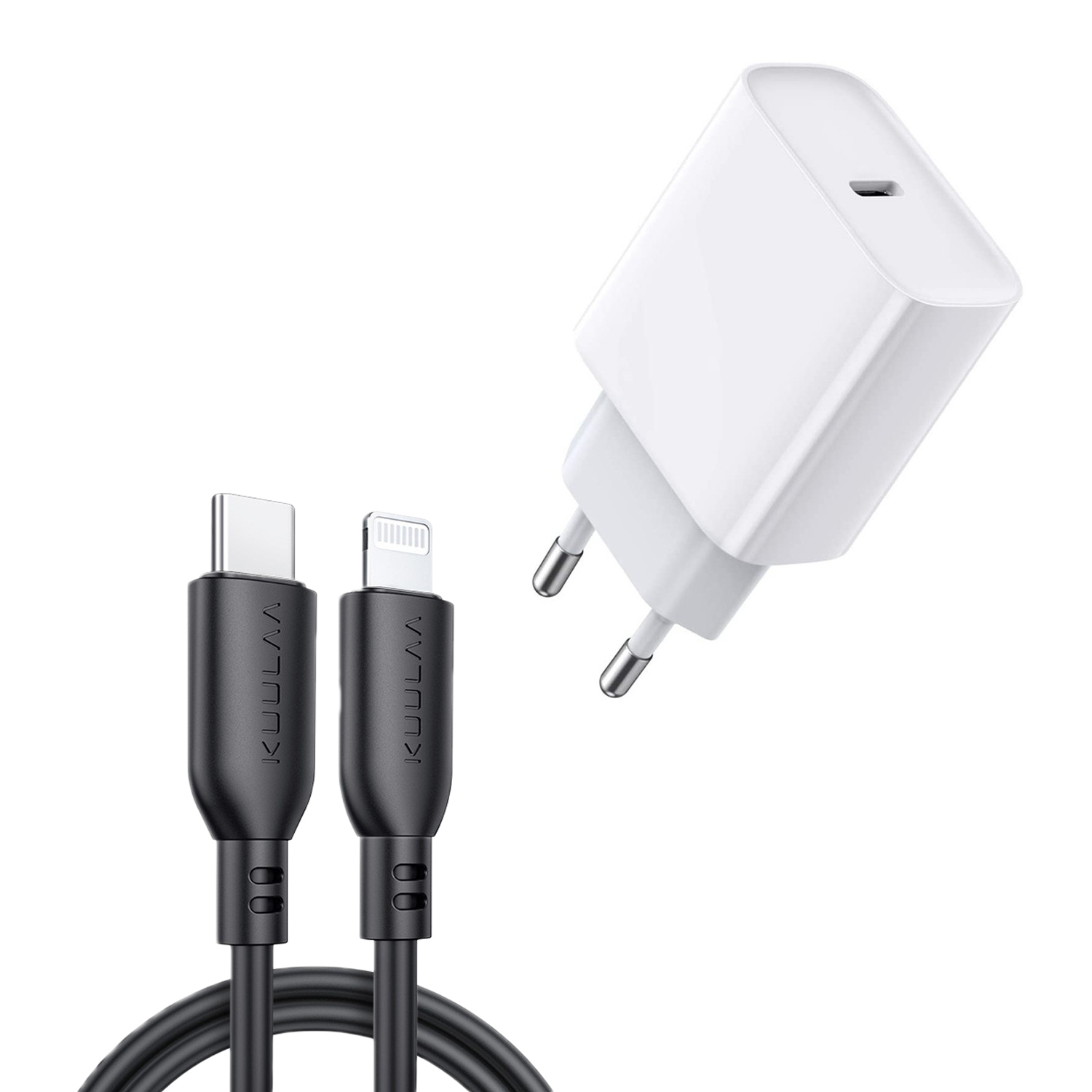Apple Starter Pack sa zidnim adapterom s USB-C ulazom i USB-C u Lightning kablom